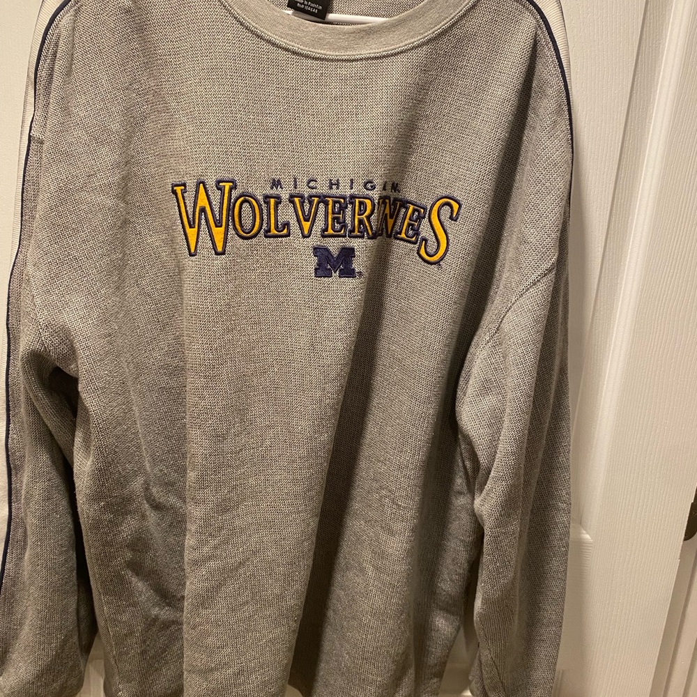 Vintage Michigan starter pullover